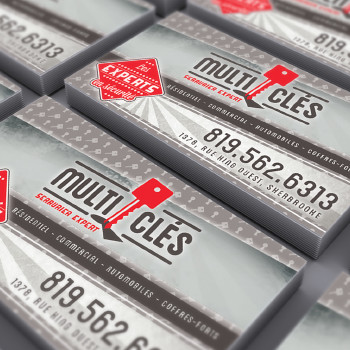 Cartes d’affaires de Multi-clés Serrurier Expert