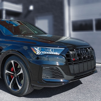 Pellicule de protection lustrée sur Audi