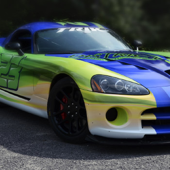 Wrap complet d’une Viper de course de EMD Construction